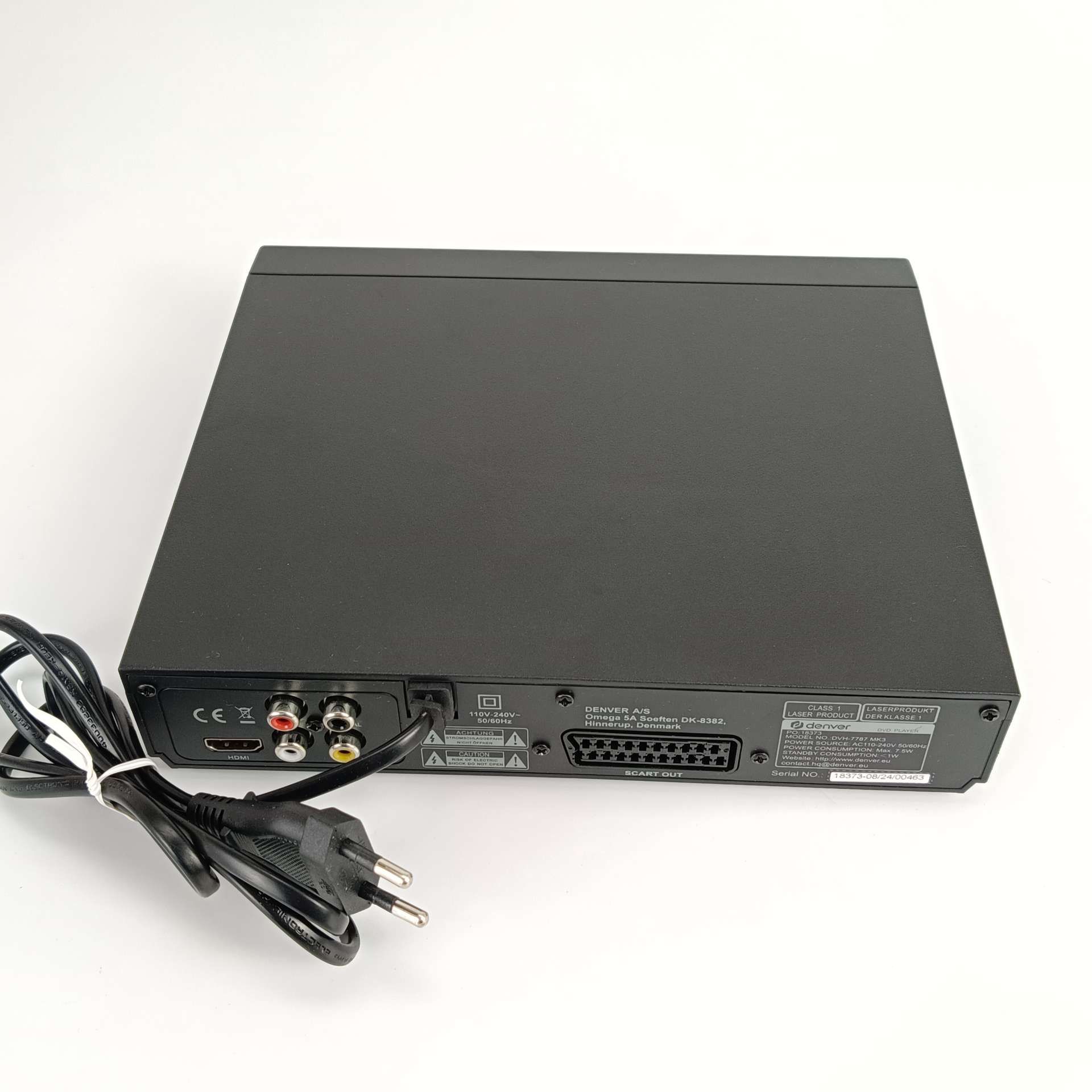 Odtwarzacz DVD Denver DVH-7787
