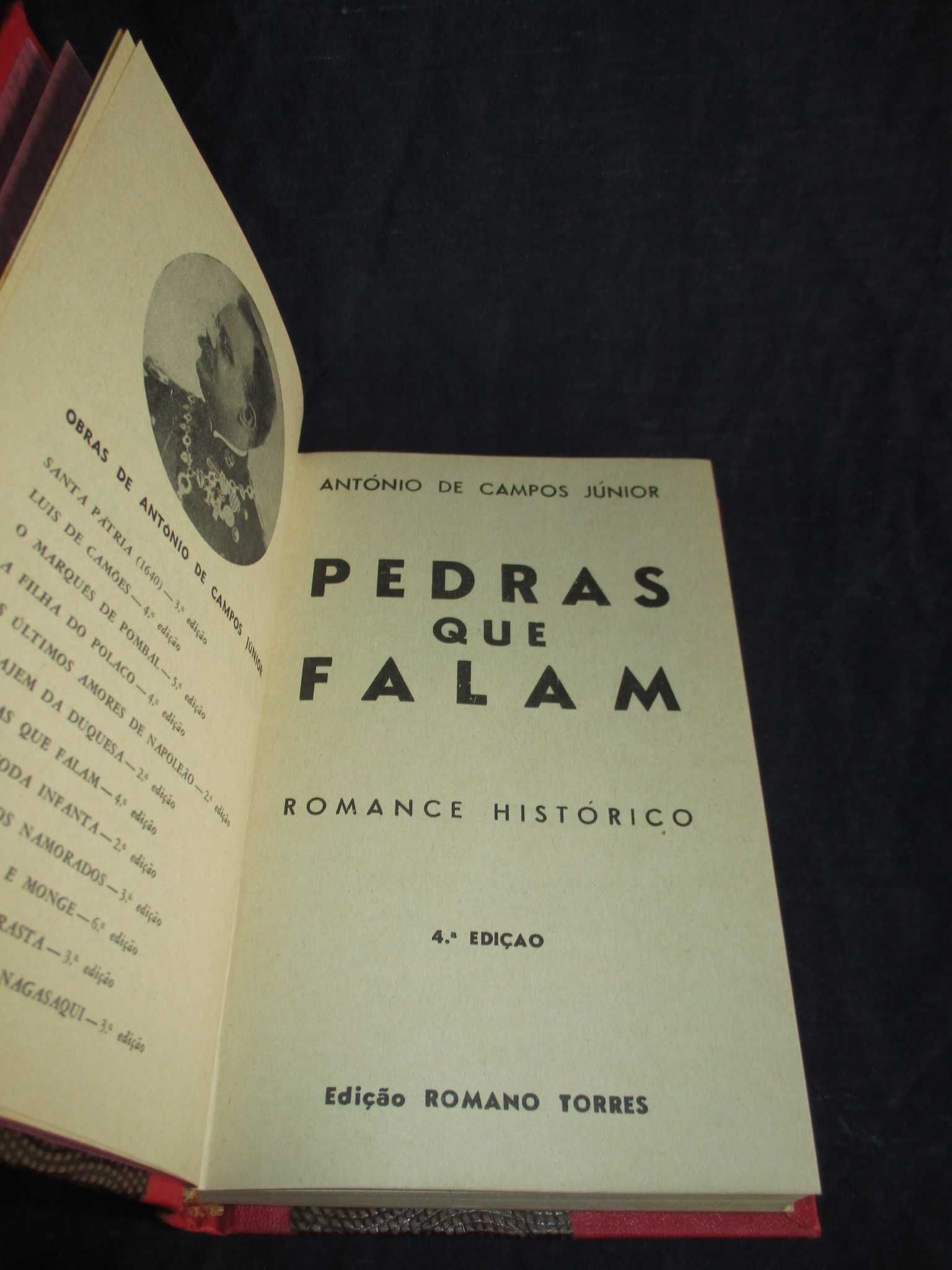 Livro Pedras que falam Campos Júnior Romano Torres