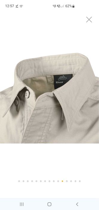 Koszula Helikon Defender Mk2 PolyCotton Ripstop Long Sleeve Khaki XXL