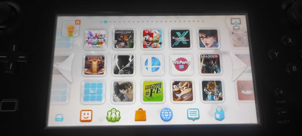 Wii U DEsbloqueada - Disco Externo 1 TB - SD 32 GB -