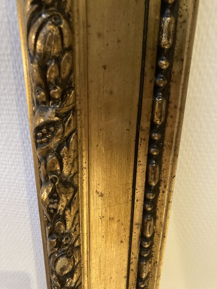Antyczna zabytkowa rama barokowa złocona po renowacji