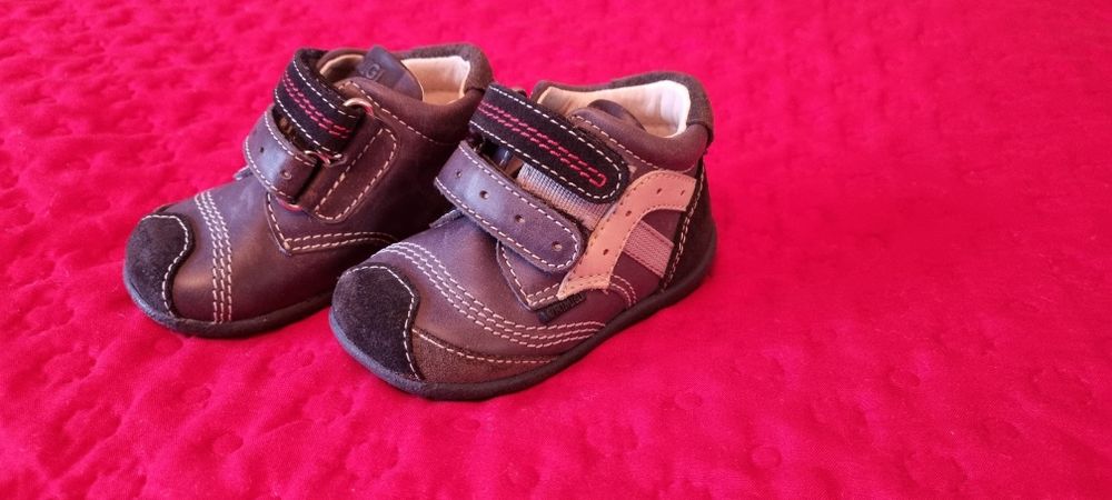 Buciki Primigi skóra nubuk