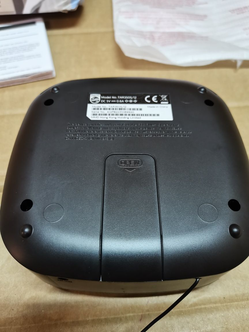 Philips Audio Radio DAB+ podwójny alarm, funkcja uśpienia