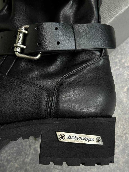 Balenciaga Venom Boot чоботи чорні черные ботинки Strike Stomper 43