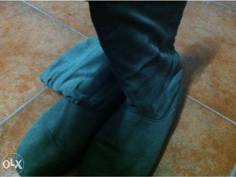 Vendo botas verdes