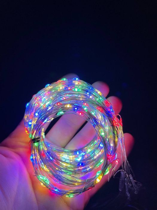 Гірлянда-штора га вікно