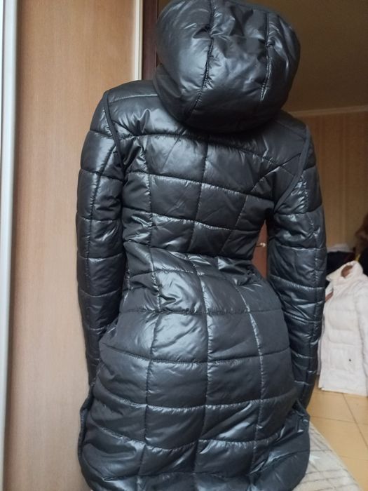 Пальто, весна, новое,на девочку подростка, размер хс ,с,синтепон, прод