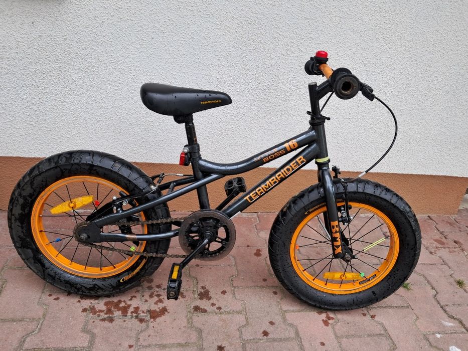 Rower rowerek dziecięcy BMX grube opony koła 16 cali dla 5 latka