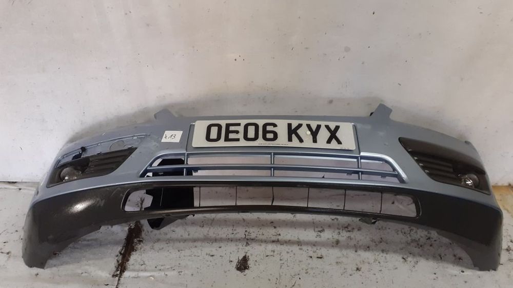 + ZDERZAK PRZÓD PRZEDNI DO FORD FOCUS MK2 II Z3 BŁĘKITNY HALOGENY