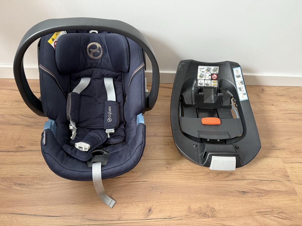 Fotelik nosidełko Cybex Aton 5 + baza Aton Base 2-fix