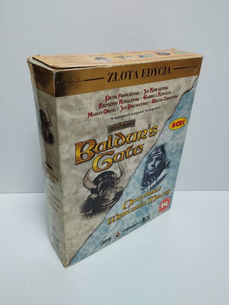 Gra PC Baldur's Gate 1 Złota Edycja Big Box
