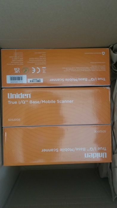 Сканувальний приймач радіосканер Uniden SDS-200-E 25-1300 МГц з DMR