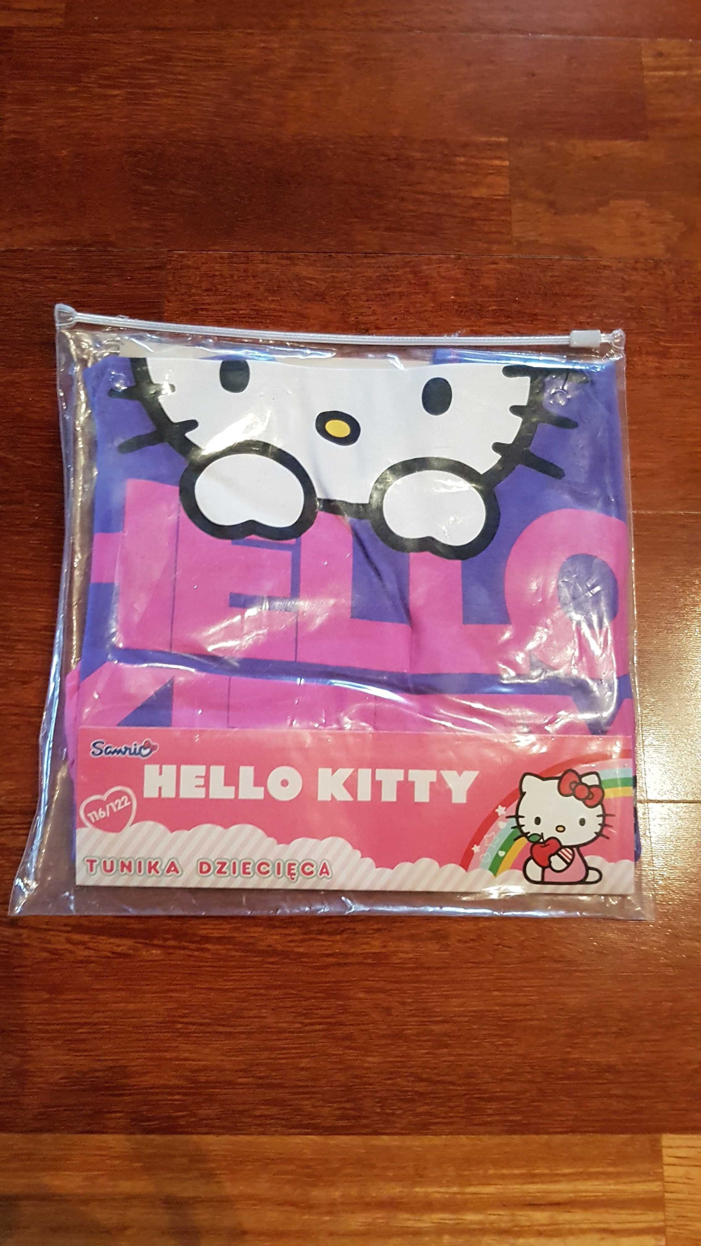 Tunika dziecięca 116/122 z hello kitty