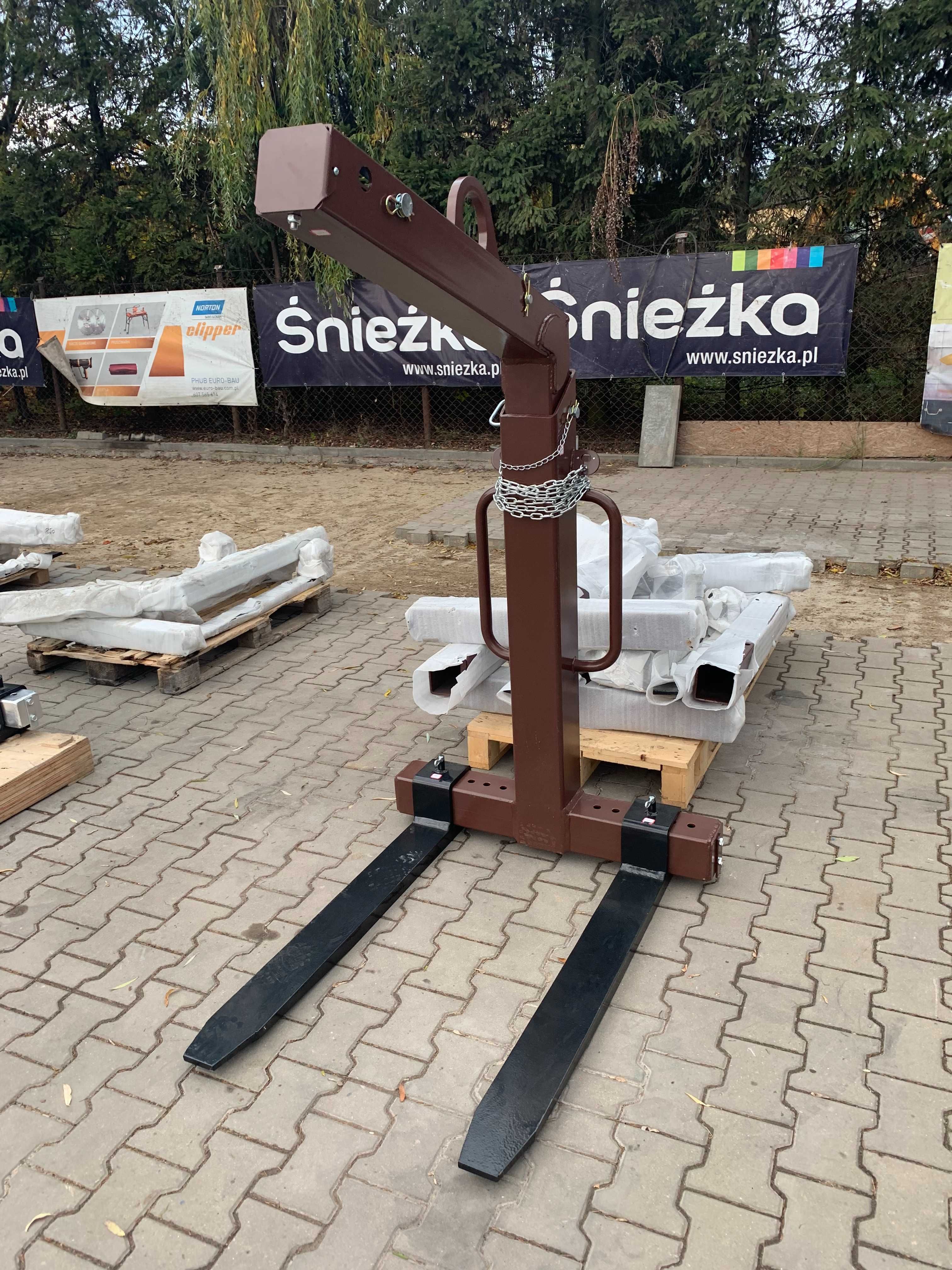 Widły do palet zawiesie dźwigowe HDS żuraw SCHAKE 1.5T samopoziom