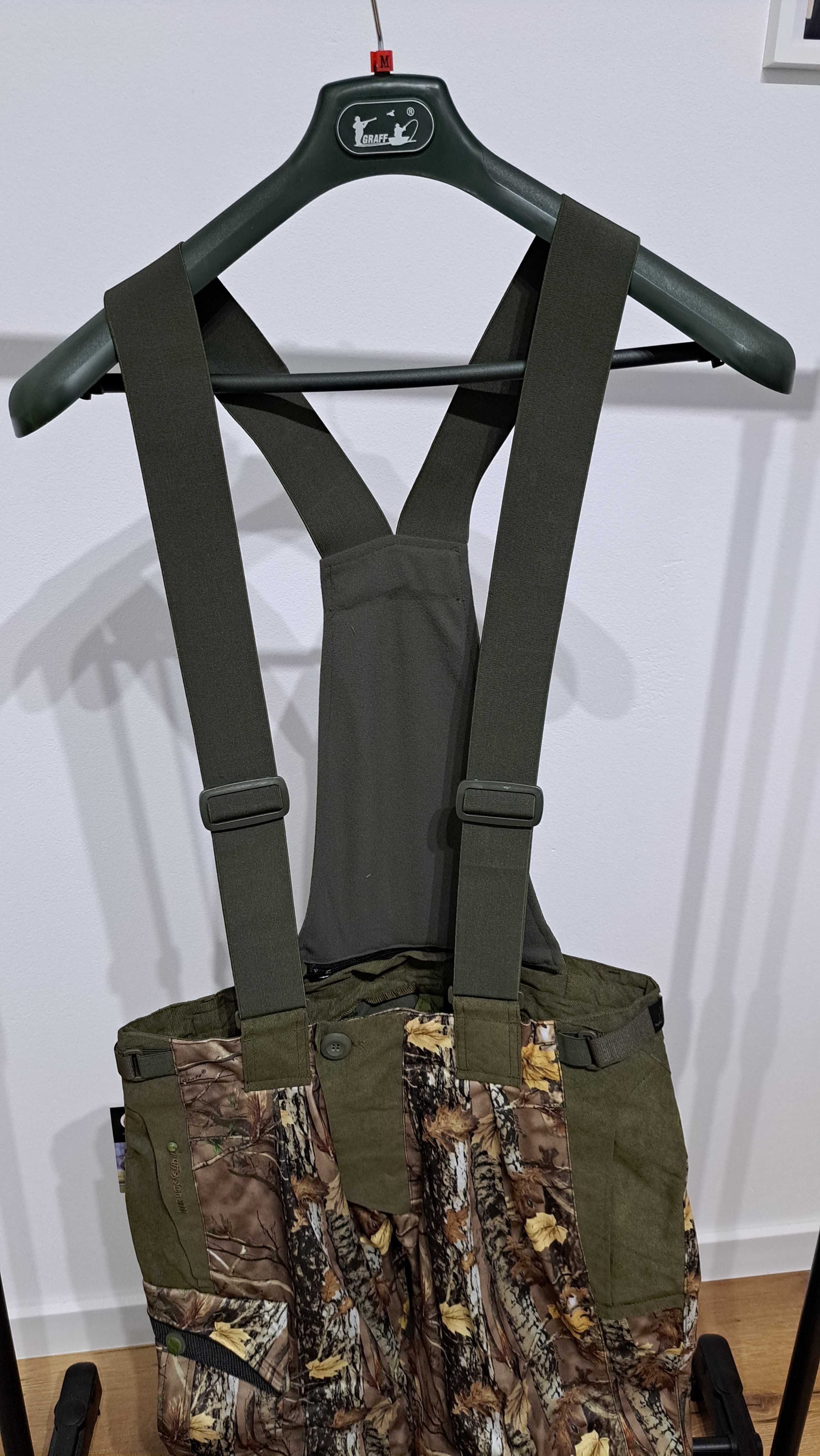 Komplet myśliwski Graff kurtka spodnie kamuflaż 659-B-L-2 rozm. M