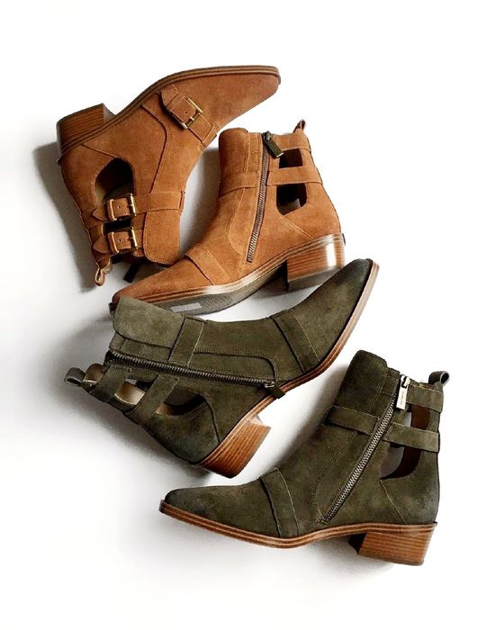 MICHAEL KORS оригинал. Ботинки сапоги кожа замша рыжие коричневые хаки