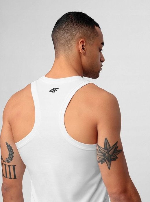 4f Męska Koszulka Na Ramiączkach Bawełna Xxxl 3xl