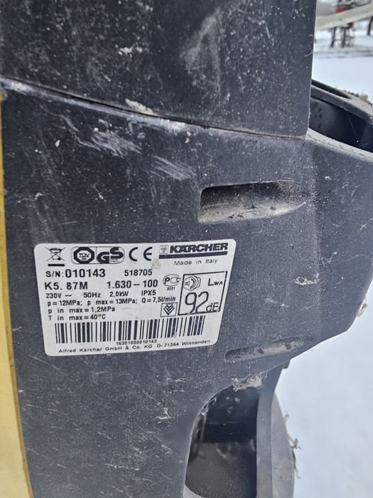 Myjka ciśnieniowa  K5 Kasrcher