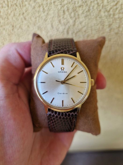 Omega Geneve 14k cal. 601 - lite złoto
