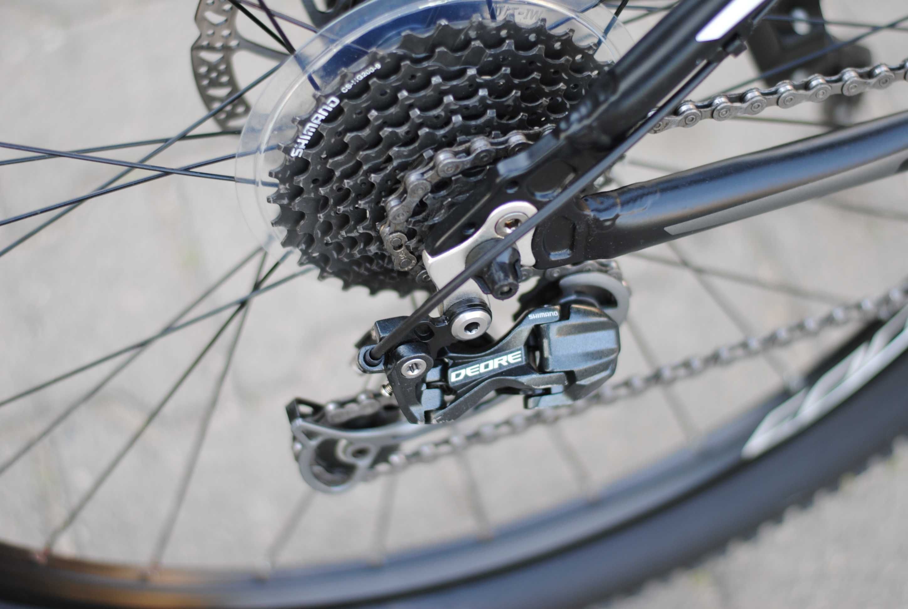 Górski rower góral MTB FOCUS Whistler osprzęt Shimano hydraulika tarcz