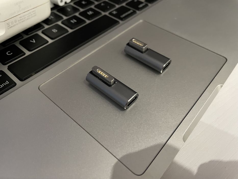Зарядка macbook magsafe зарядне перехідник