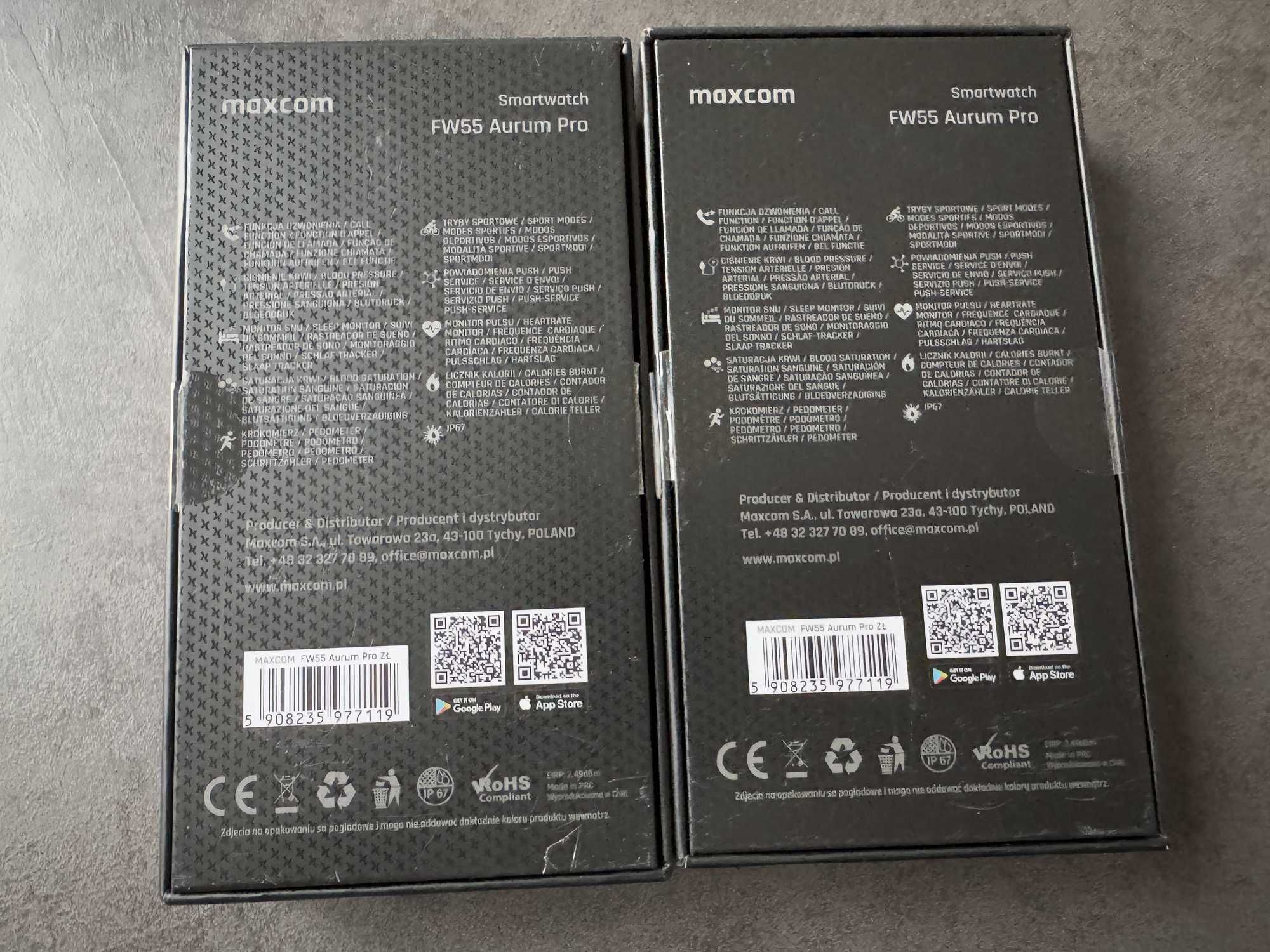 Смарт-годинник MAXCOM Aurum Pro Fit FW55