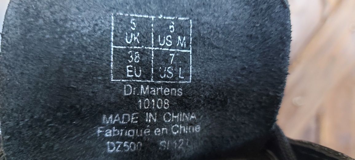 Dr Martens 37, oryginalne martensy