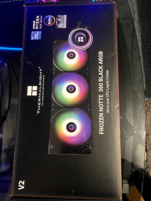 Водяне охолодження Thermalright Frozen Notte 360 Black ARGB