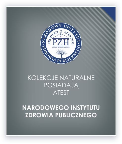 Kołdra AMZ ORGANIC COTTON całoroczna puch 90% 180x200cm Naturalny