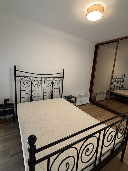 Cama completa estrutura e colchão de molas