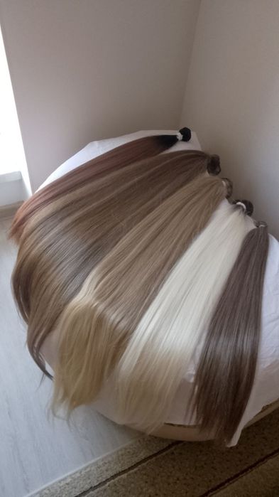 Волосся бio для нарощування ,якісні,різні варіанти