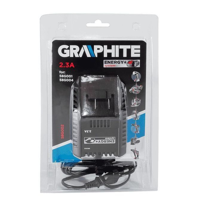 Ładowarka Do Akumulatorów Energy+ Graphite