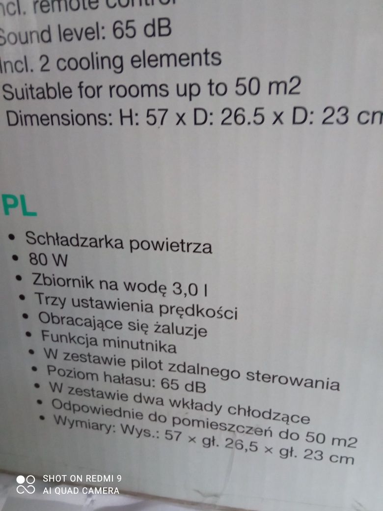Klimatyzator przenośny