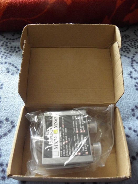 MX-62 duplexer antenowy UKF i KF  2 anteny na jednym przewodzie