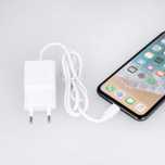 Ładowarka Sieciowa uniwersalna  USB-C Fast Charge 2A 5V biała 1m