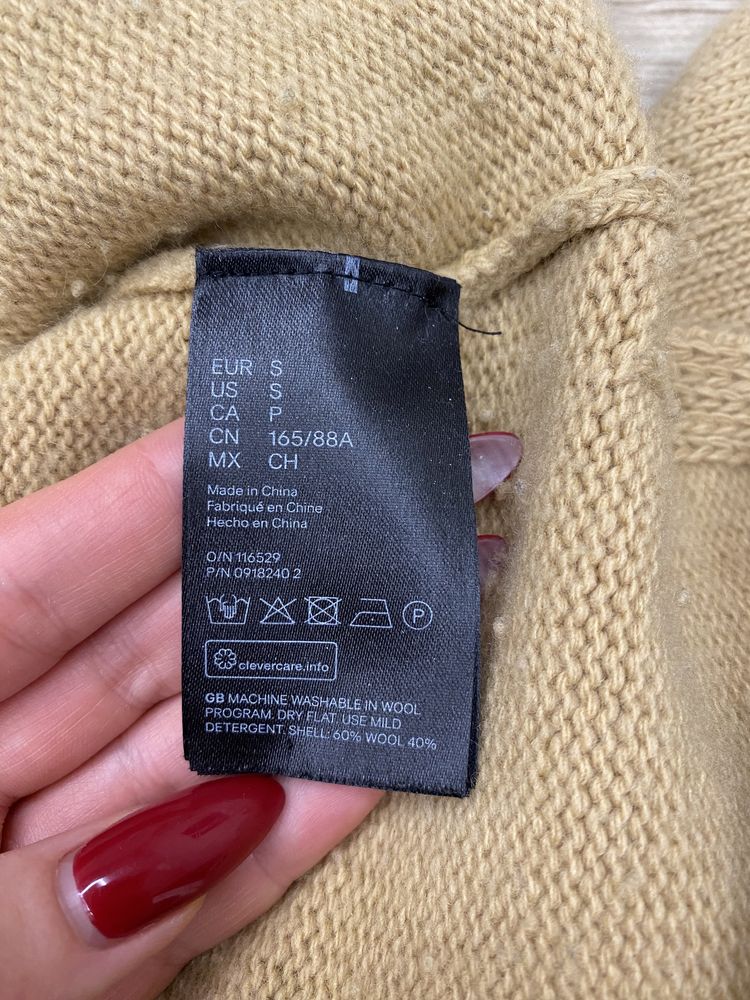 Вовняний светр h&m