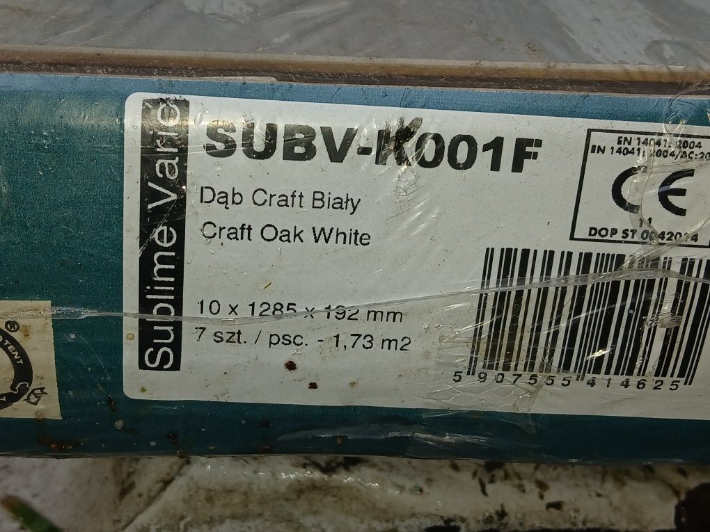 Panele podlogowe dąb craft biały 2 op. 3,46m2