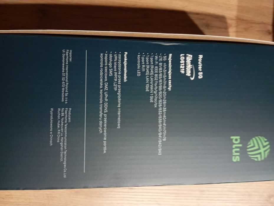 Nowy nieużywany ruter LG 6121 F 5G LTE i Wi Fi