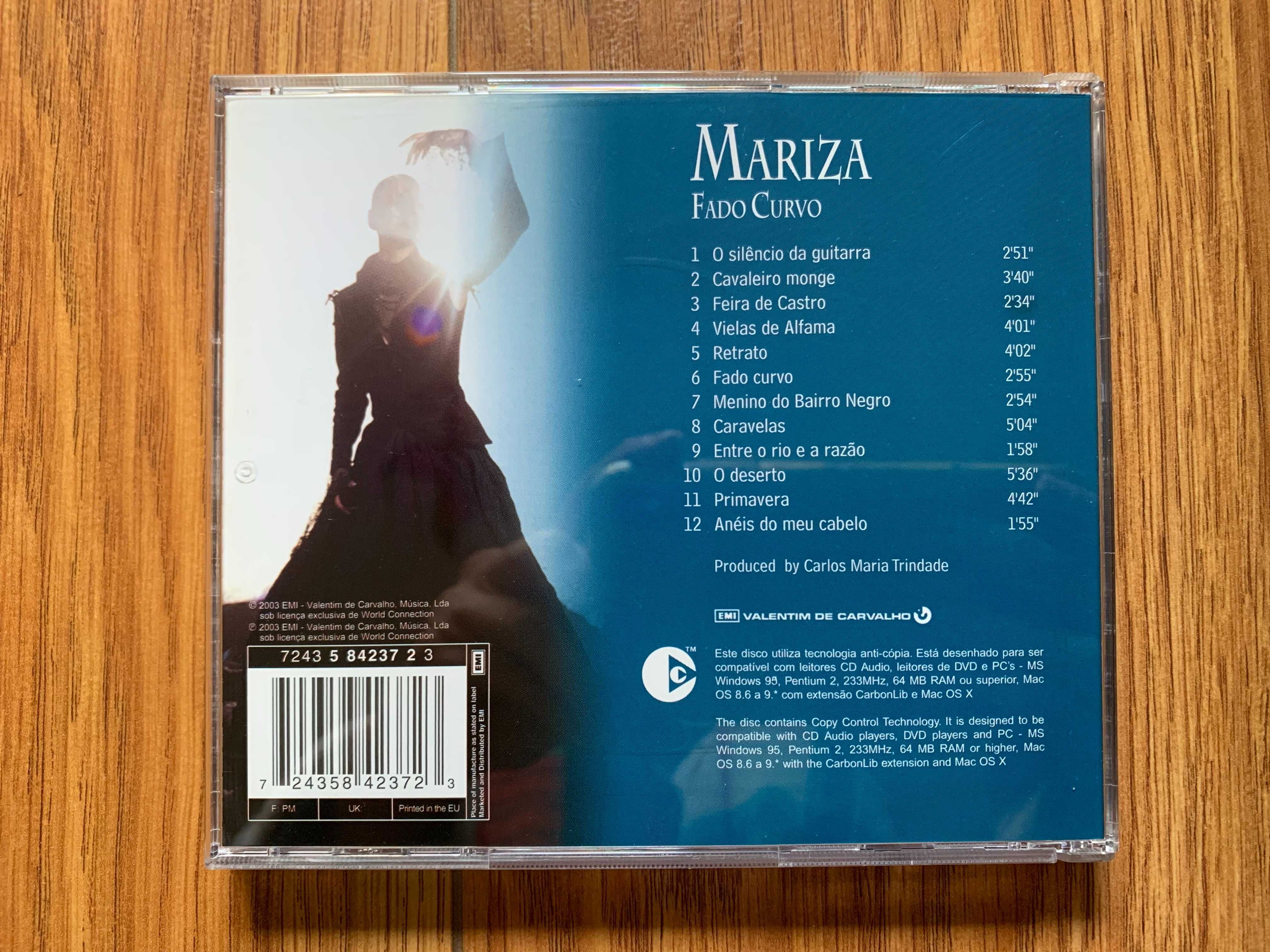 Mariza - Fado Curvo - cd