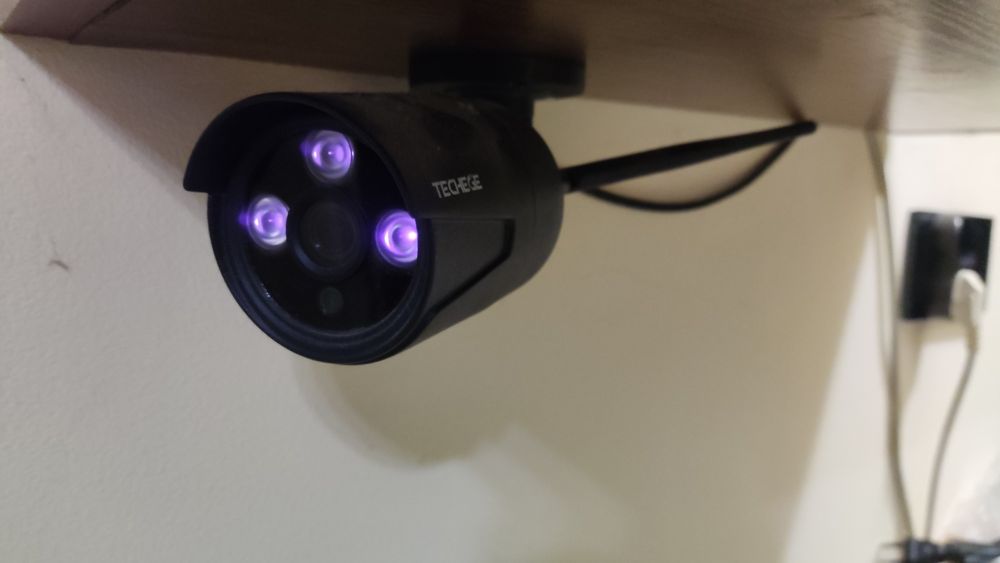 Система відеонагляду Techege 4ch WiFi nvr Poe cctv HDD 500Gb