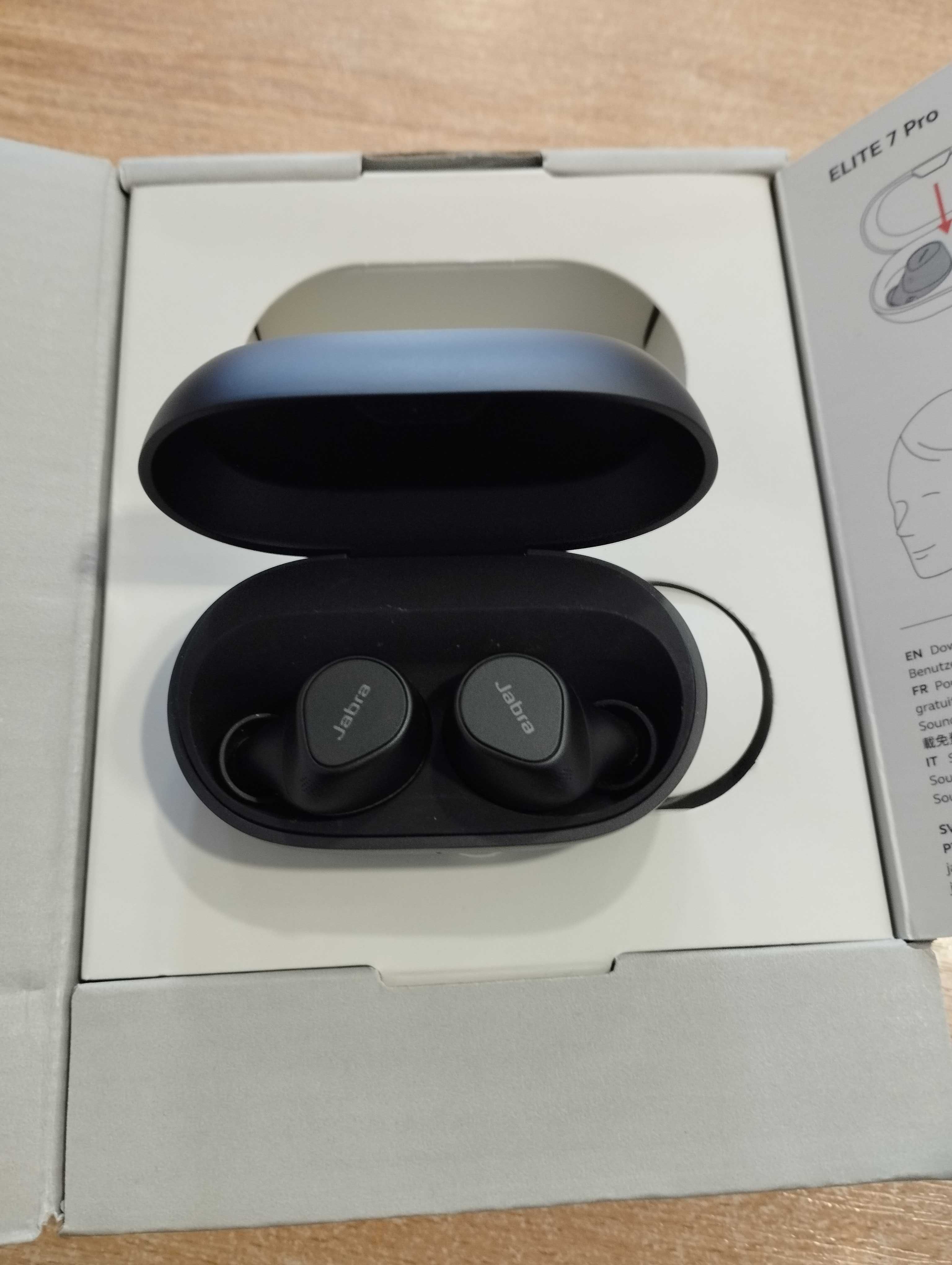 Jabra Elite 7 Pro Słuchawki Bezprzewodowe, Czarny