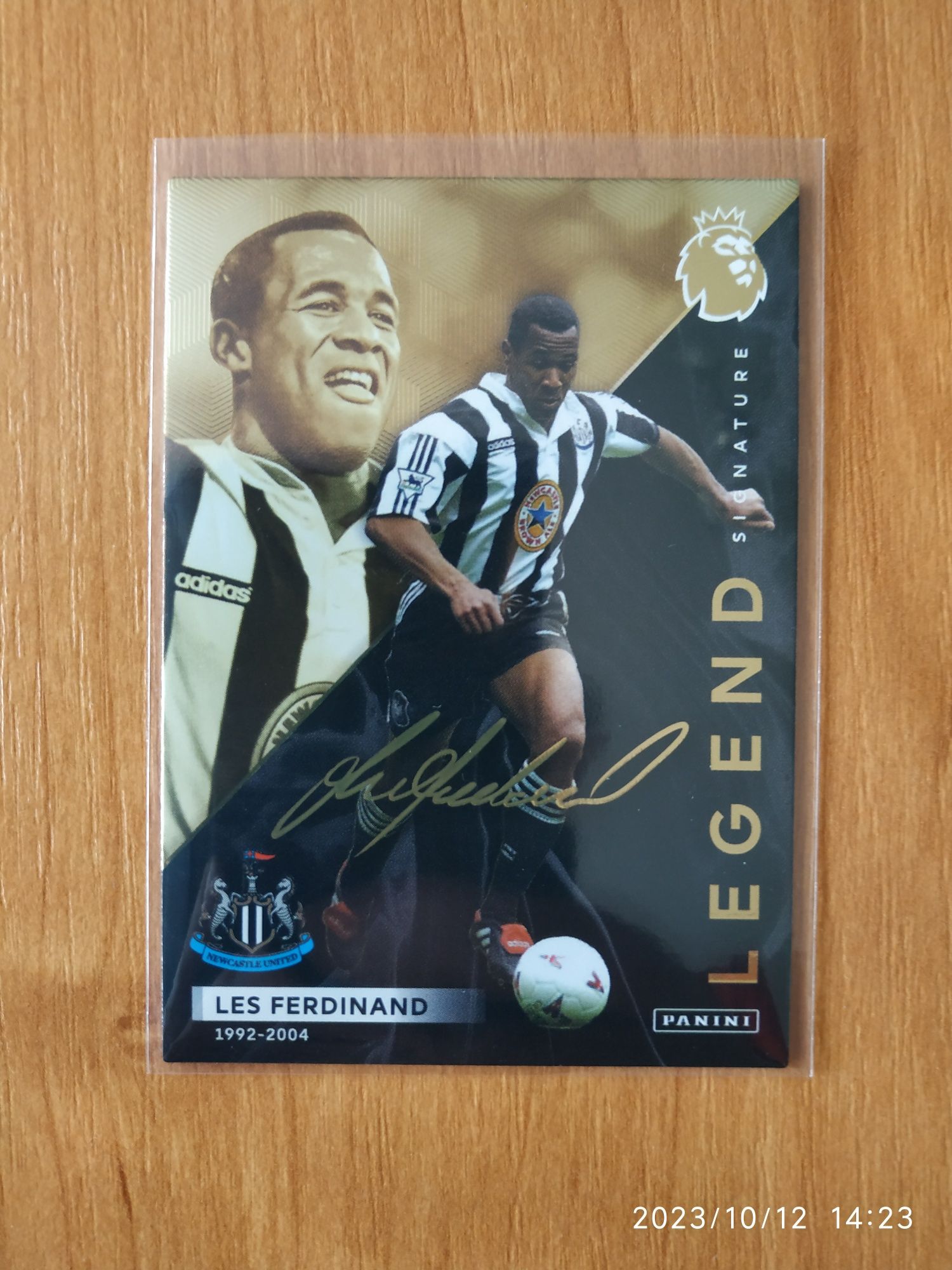 Panini Premier League 2024 - Legend Signature Les Ferdinand