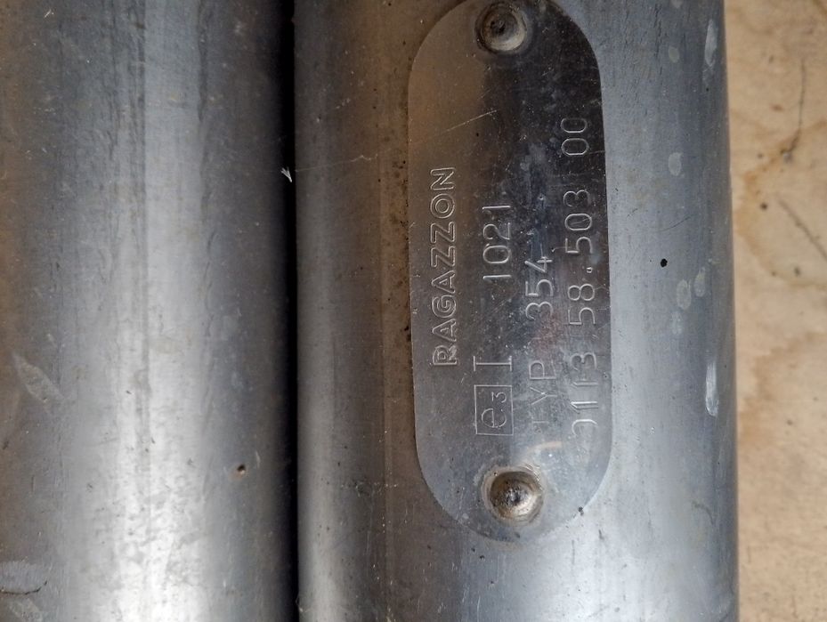 Nissan z370 tłumik sportowy REGAZZON