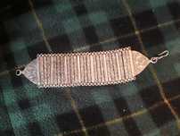 Pulseira de prata 925, 74 gr.