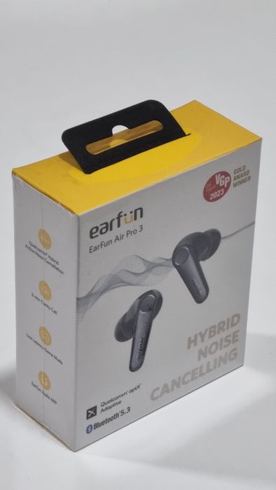 Auriculares Earfun Air Pro 3 Preto