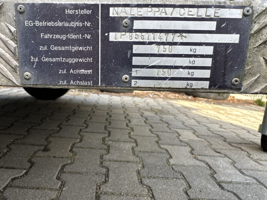 Przyczepka motocyklowa lekka DMC 750 kg na 3 motocykle Okazja