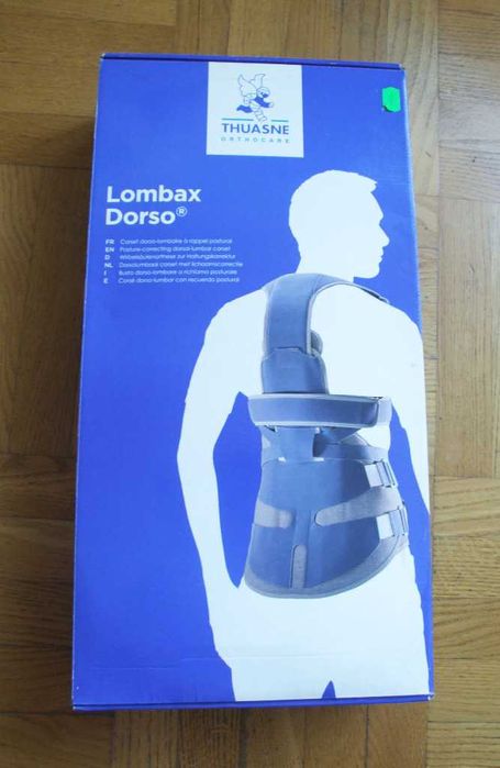 Sprzedam wysoką ortezę tułowia Lombax Dorso