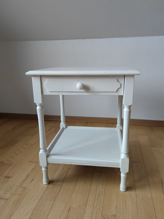 Stolik nocny z szufladą Retro vintage