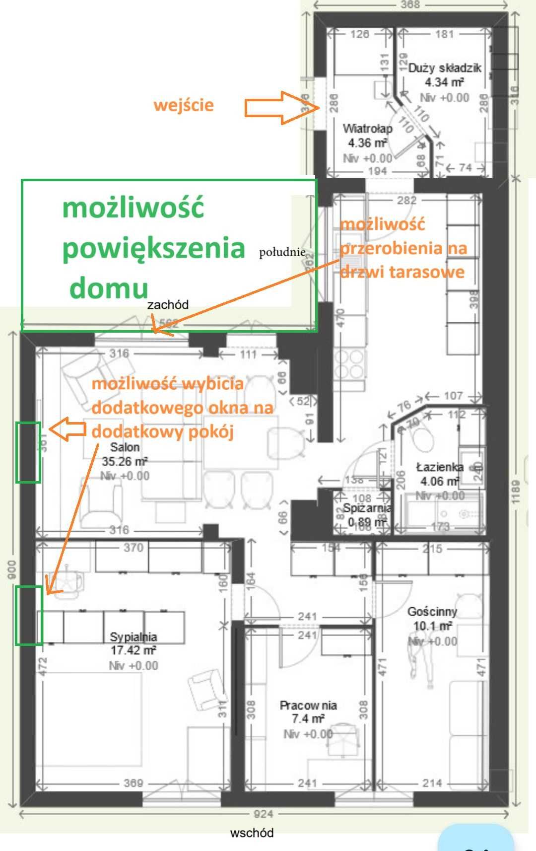 Kompaktowy, nowoczesny,nieduży dom- Arturówek / Julianów / Warszawska