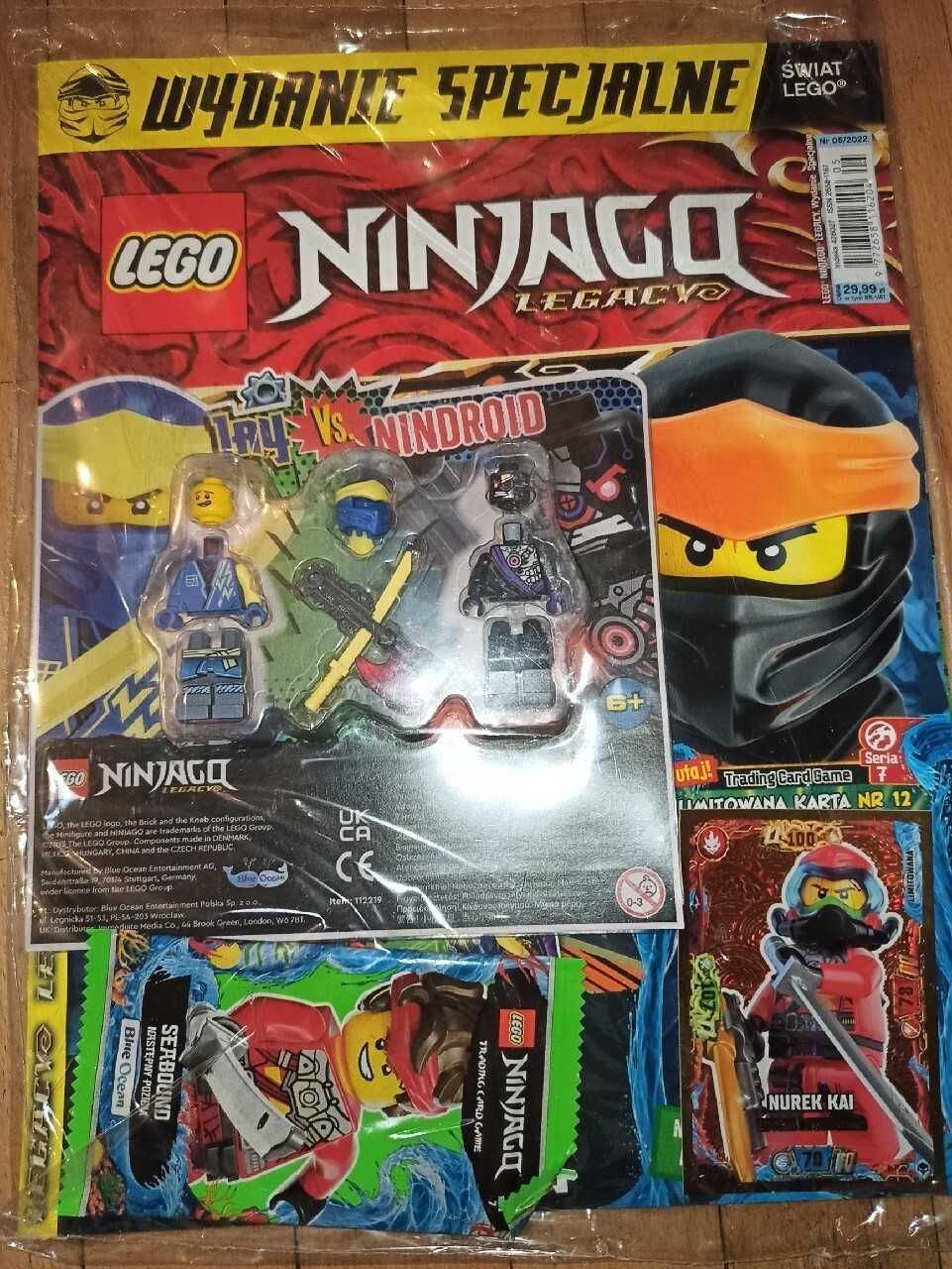 Lego Ninjago 5/2022 wydanie specjalne 2 Figurki Jay vs Nindroid